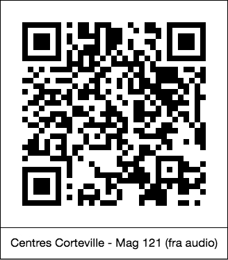 Magazine 121 (audio) : image du code QR