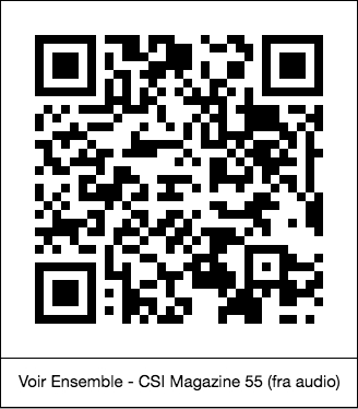 code QR de la page : Voir Ensemble : CSI Magazine 55