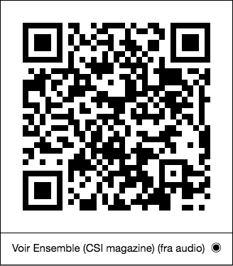 code QR de la page : Voir Ensemble : Solidarité Magazine : dernière parution